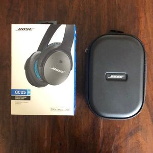 BOSE QC25 EMPTY BOX/Black Storage Case